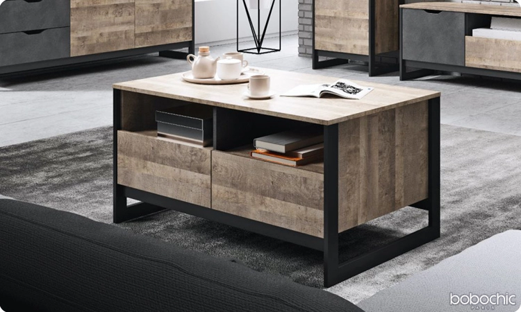 Choisir une table basse pour aller avec un canapé d'angle