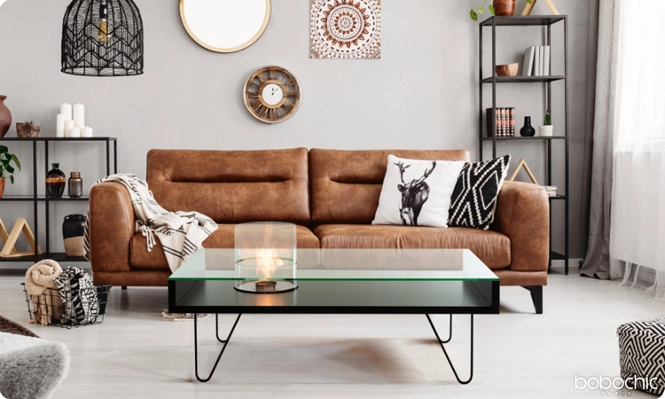 Choisir une table basse pour aller avec un canapé d'angle