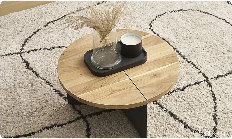 Choisissez votre table basse noire en fonction de l'usage au quotidien