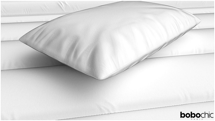 Le Mois du Blanc : un lot d'oreillers pour s'offrir un sommeil parfait.