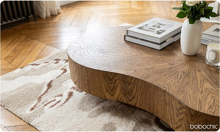 Une table basse design pour transformer l'atmosphère de votre salon