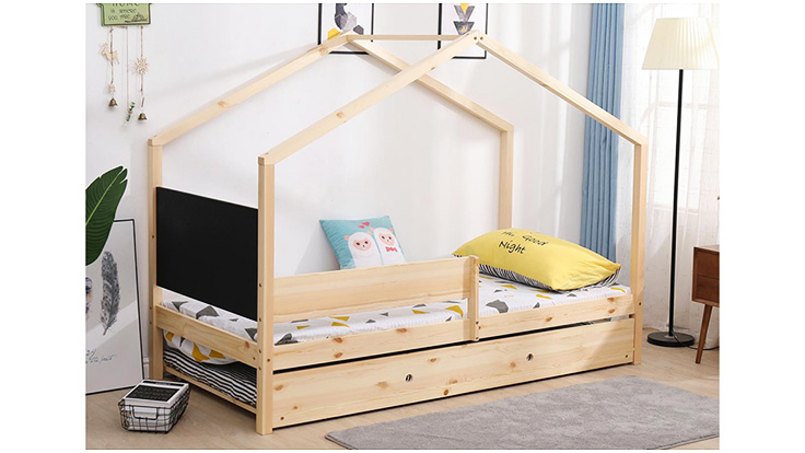 Un lit excentrique et pratique pour la chambre de votre enfant !