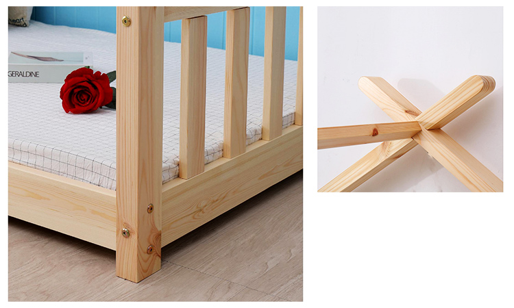 Une structure de lit au design unique qui offrira une touche d'excentricité à la chambre de votre enfant