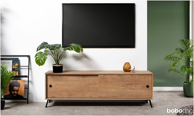 Le meuble TV de la collection KATYA, élégant, pratique, un must pour votre séjour ! 