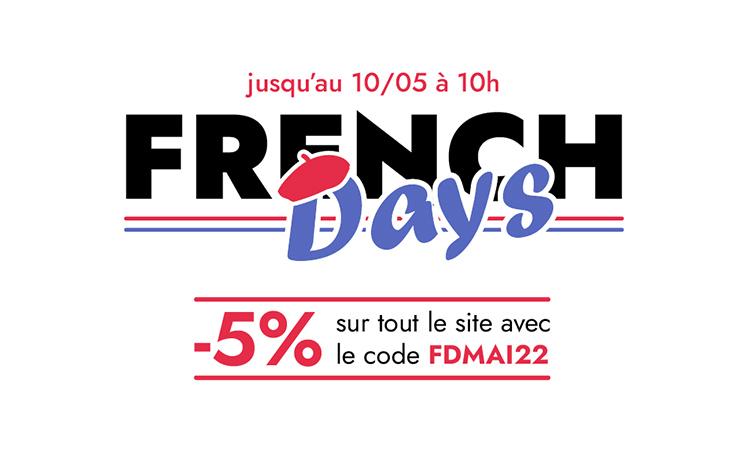 French Days : découvrez nos produits Made In France