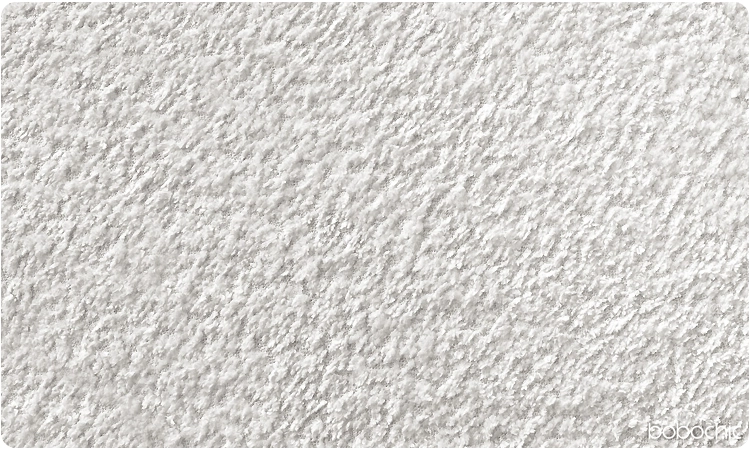 Tissu bouclette blanc d'un canapé Bobochic Paris