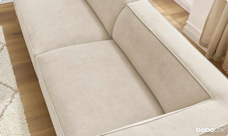 Structure, choix de mousse, profitez du meilleur du canapé avec le modèle 4 places MOLIERE