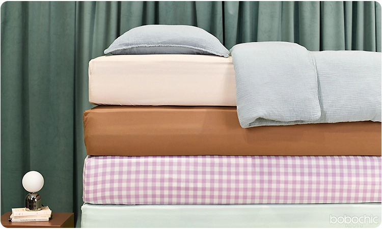 Matelas, parure de lit, coussins, couettes... Découvrez l'art de dormir chez Bobochic