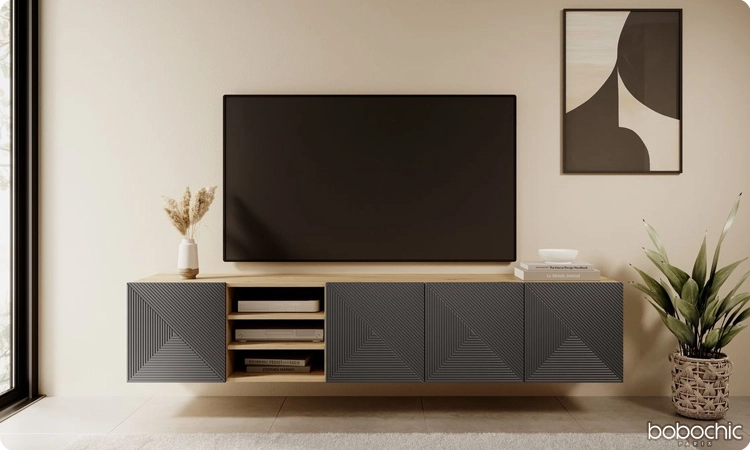 Les meilleurs meubles TV : osez la modernité, osez le meuble TV suspendu !