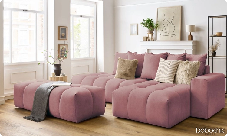 Apportez une touche différente à votre canapé avec des coussins