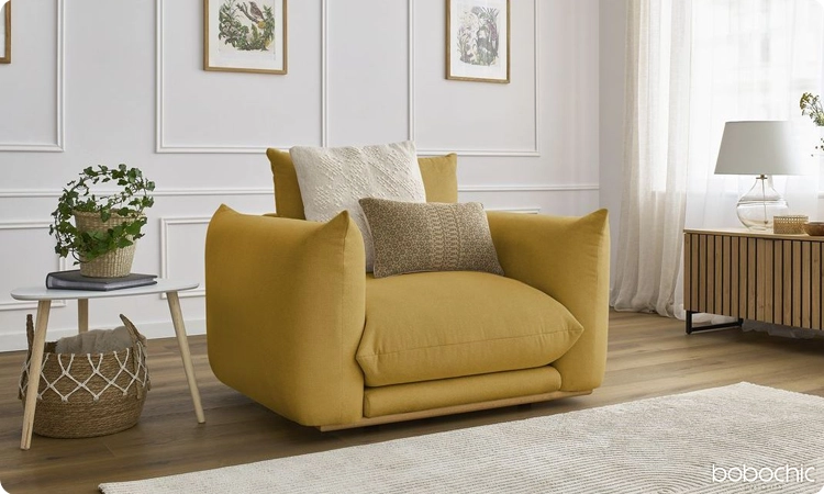 Faites le choix d'un intérieur chaleureux et confortable avec le fauteuil ERNEST