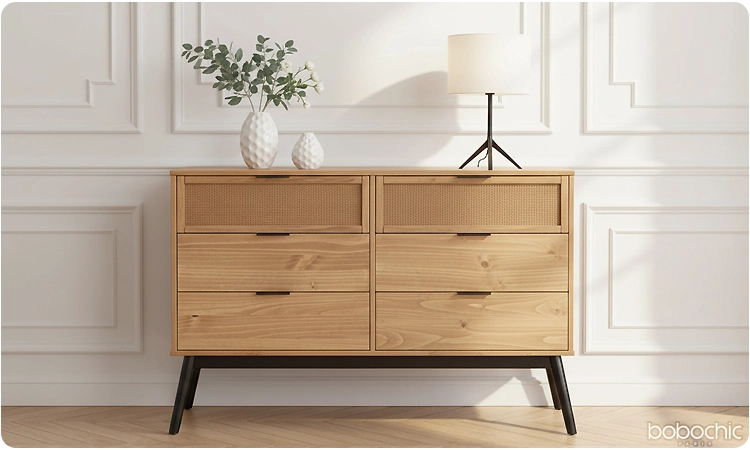 Commode en bois