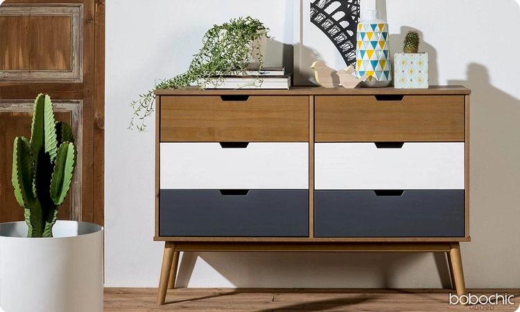 Simplifiez votre rangement avec une commode 6 tiroirs