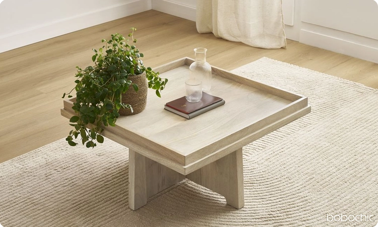 La table basse carrée, un indispensable pour les petits intérieurs