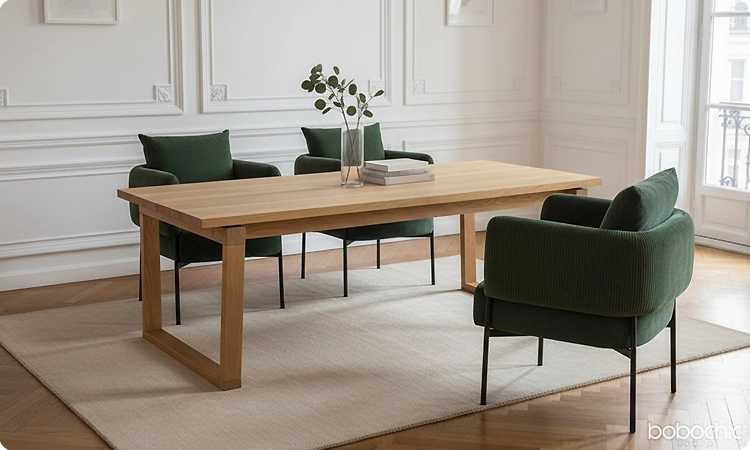 Pour bien la choisir, définissez l'utilisation de votre table à manger en amont