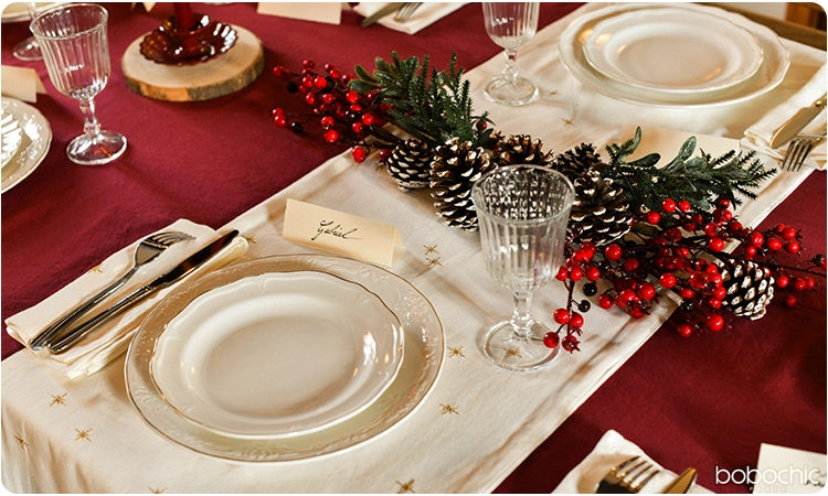 Préparez-vous une table de Noël élégante et tendance !