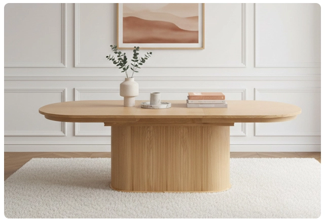 Osez la table à manger extensible et simplifiez la vie