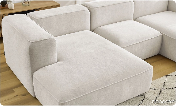 Optez pour un canapé en tissu lisse pour un intérieur élégant