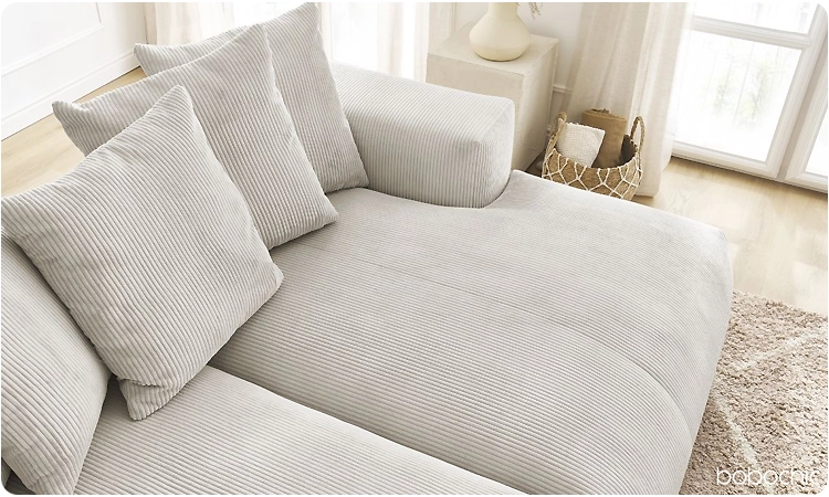 Une profondeur d'assise qui fera toute la différence dans votre confort au quotidien