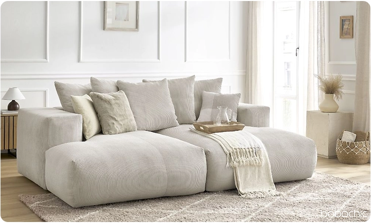 Le canapé assise profonde : avantages, inconvénient et comment bien choisir ?