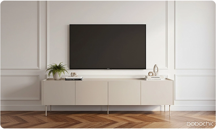 Le meuble TV, la pièce maitresse du salon