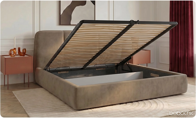 Lit coffre MOONA de Bobochic Paris