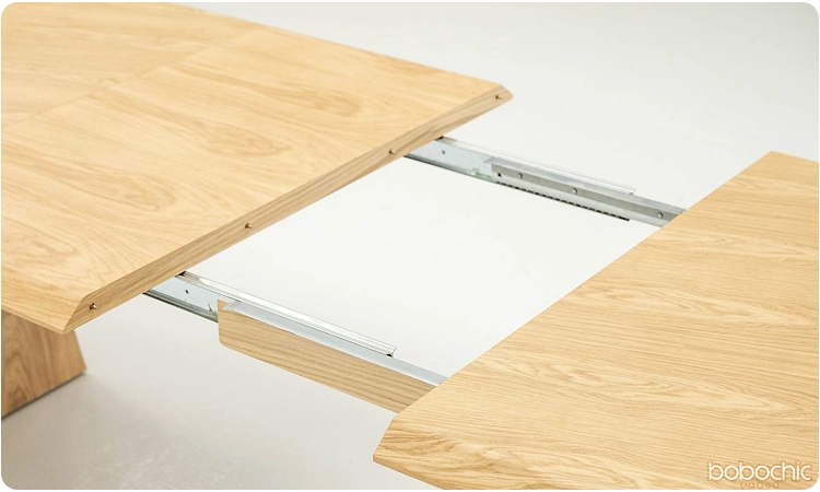 N'oubliez pas d'entretenir le mécanisme de la table ronde extensible