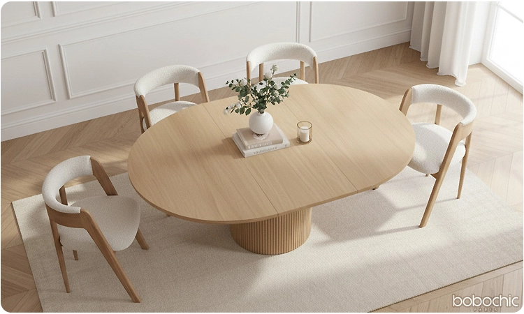 Comment entretenir sa table ronde extensible ?