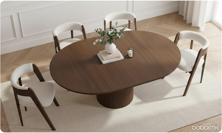Table ovale de Bobochic Paris